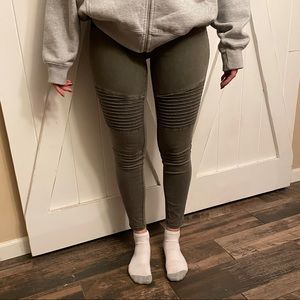 Olive green cargo pants